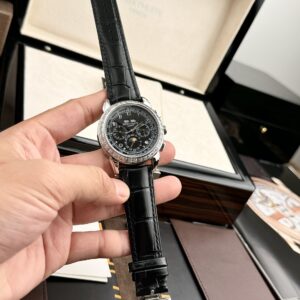 Đồng hồ Patek Philippe Grand Complications 5270 chế tác nam mặt đen Replica 11 40mm