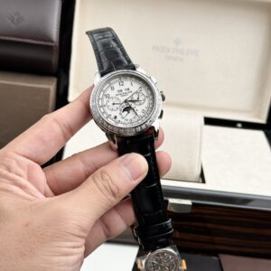 Đồng hồ Patek Philippe Grand Complications 5270 nam mặt trắng Replica 11 40mm