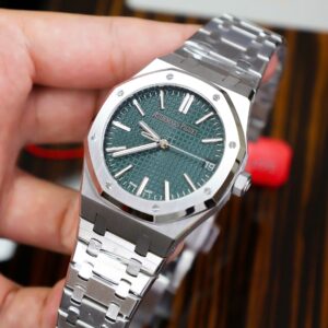 Đồng hồ Audemars Piguet Rep 11 Royal Oak 15500ST mặt xanh lá APS 41mm (1)