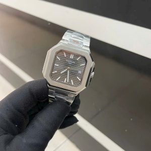 Đồng Hồ Patek Philippe Cubitus Automatic Nam Máy Cơ Nhật Fake Cao Cấp 45mm (1)