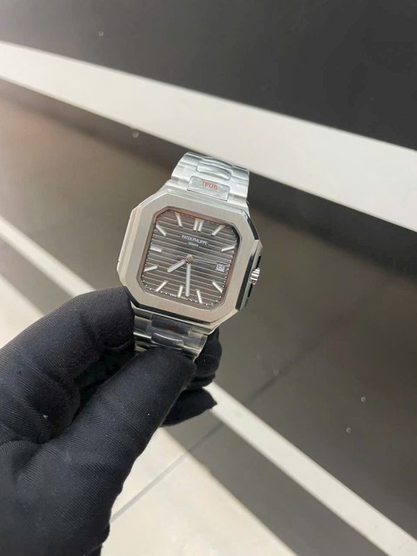 Đồng Hồ Patek Philippe Cubitus Automatic Nam Máy Cơ Nhật Fake Cao Cấp 45mm (1)