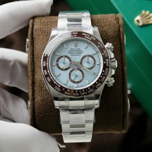 Đồng Hồ Rolex Rep 11 Cosmograph Daytona 126506-0001 Mặt Xanh Băng 40mm (1)