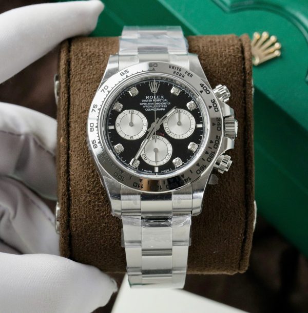 Đồng Hồ Rolex Replica 1 1 Cosmograph Daytona 126509 Cọc Số Đính Đá 40mm (10)