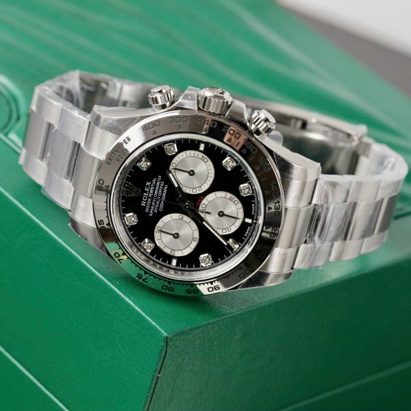 Đồng Hồ Rolex Replica 1 1 Cosmograph Daytona 126509 Cọc Số Đính Đá 40mm (10)