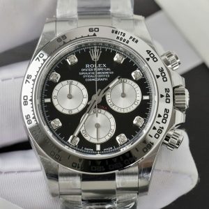 Đồng Hồ Rolex Replica 1 1 Cosmograph Daytona 126509 Cọc Số Đính Đá 40mm (10)