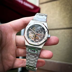 Đồng hồ Audemars Piguet Royal Oak 15407 Skeleton chế tác nhà máy THB new 2024 41mm (8)