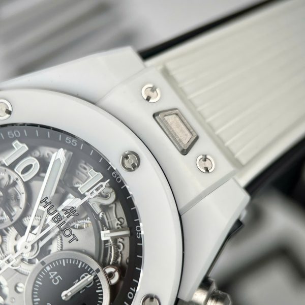 Đồng hồ Hublot Big Bang Unico White Ceramic Replica cao cấp xưởng BBF 42mm (9)