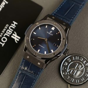 Đồng hồ Hublot Classic Fusion Ceramic mặt xanh Blue máy SW300 42mm (8)