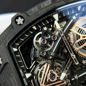 Đồng hồ Richard Mille RM27-05 Replica 11 cao cấp nhất dây vải đen (9)