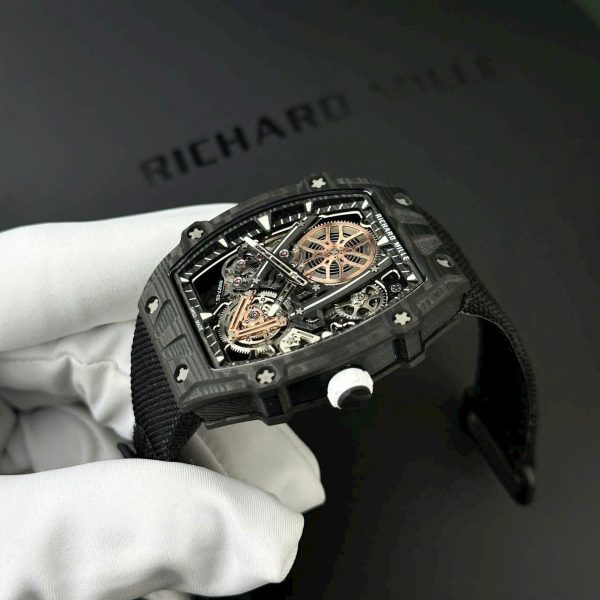 Đồng hồ Richard Mille RM27-05 Replica 11 cao cấp nhất dây vải đen (9)