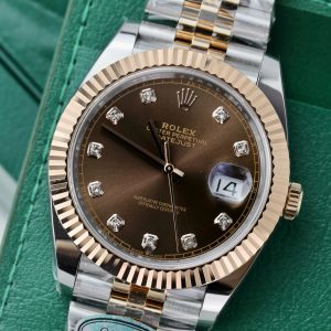 Đồng hồ Rolex Datejust 126331 chế tác mặt số Chocolate xưởng Clean 41mm (9)