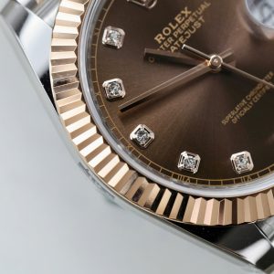 Đồng hồ Rolex Datejust 126331 chế tác mặt số Chocolate xưởng Clean 41mm (9)