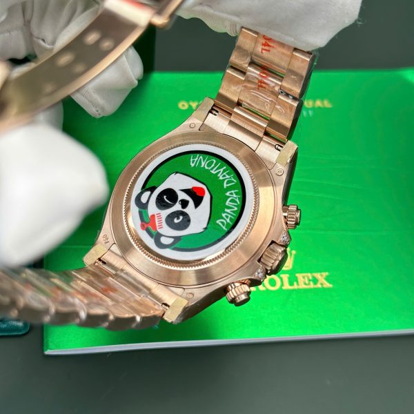 Đồng hồ Rolex Rep Cosmograph Daytona 116595 Rainbow đính đá BT Factory 40mm (1)