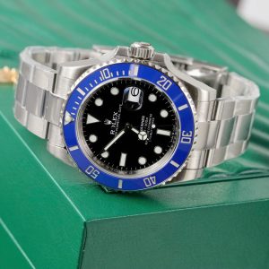 Đồng hồ Rolex nam Rep 11 Submariner 126619LB viền gốm xanh xưởng VS 41mm (1)