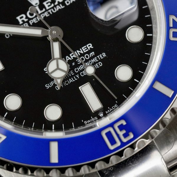 Đồng hồ Rolex nam Rep 11 Submariner 126619LB viền gốm xanh xưởng VS 41mm (1)