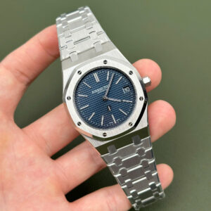 Đồng hồ Audemars Piguet Royal Oak 50th Anniversary 16202ST Jumbo Rep 11 mặt xanh blue 39mm (2)