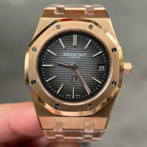 Đồng hồ Audemars Piguet Royal Oak Jumbo 16202OR 50th Anniversary Rep cao cấp 39mm (2)