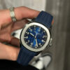 Đồng hồ Patek Philippe Aquanaut 5168 Replica 11 màu xanh blue nhà máy 3K 42mm (2)