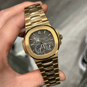 Đồng hồ Patek Philippe Nautilus 5712 mặt xám Rep 11 chạy full chức năng PPF 40mm (2)