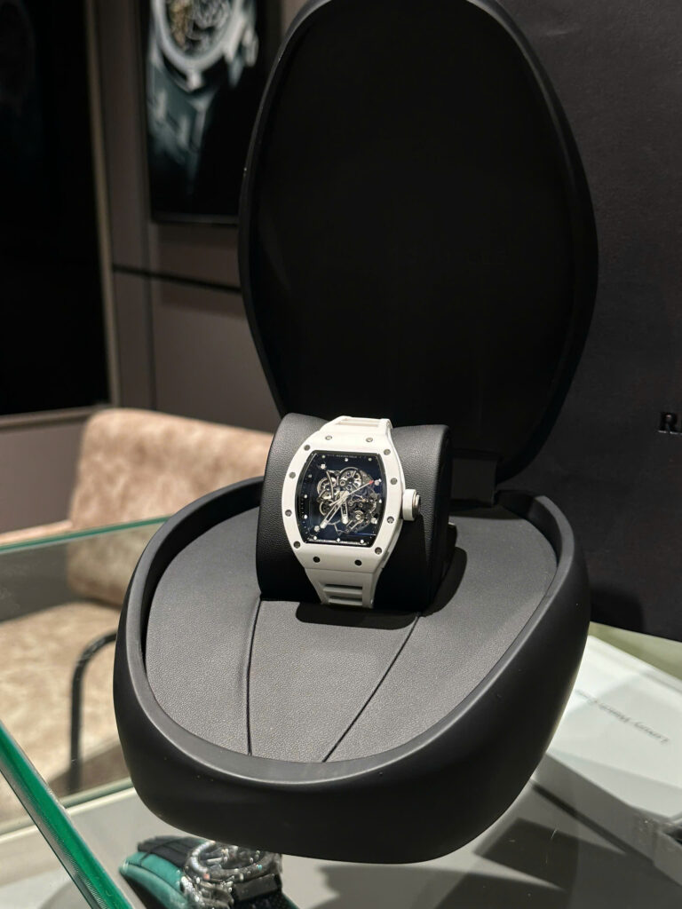 Đồng hồ Richard Mille RM055 Bubba Watson chế tác gốm trắng xưởng BBR (8)