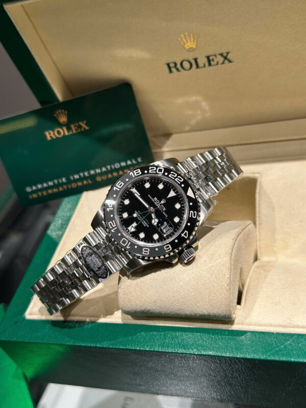 Đồng hồ Rolex GMT Master II 126710GRNR Bruce Wayne Replica 11 dây Jubilee nhà máy Clean 40mm (2)