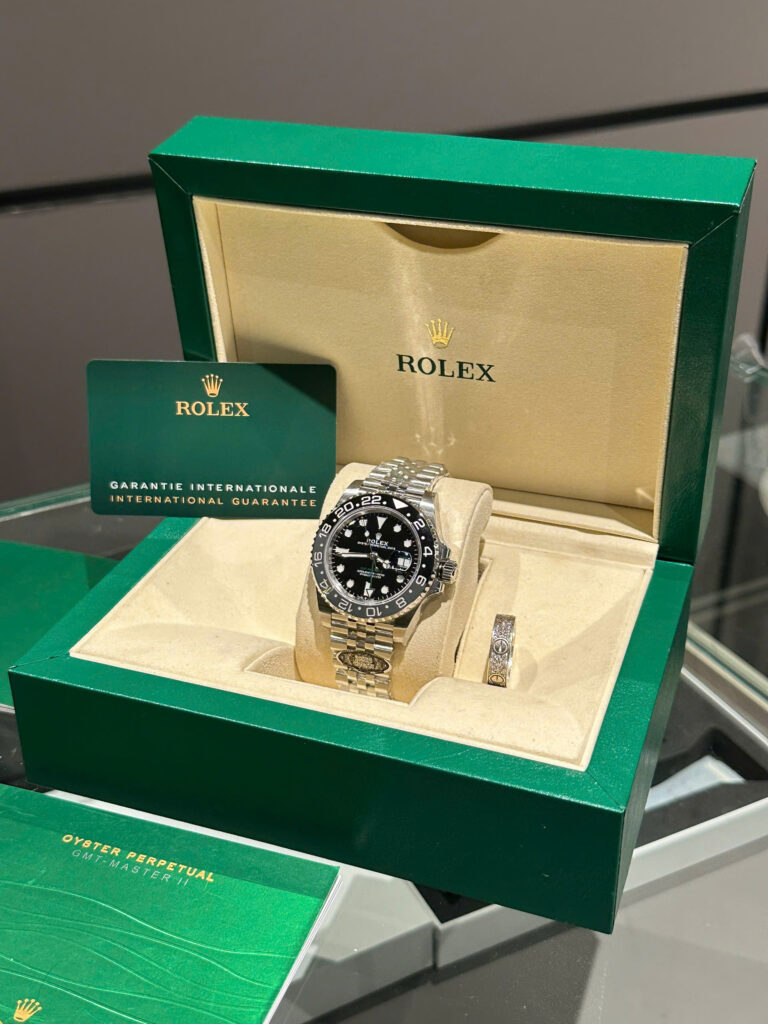 Đồng hồ Rolex GMT Master II 126710GRNR Bruce Wayne Replica 11 dây Jubilee nhà máy Clean 40mm (2)