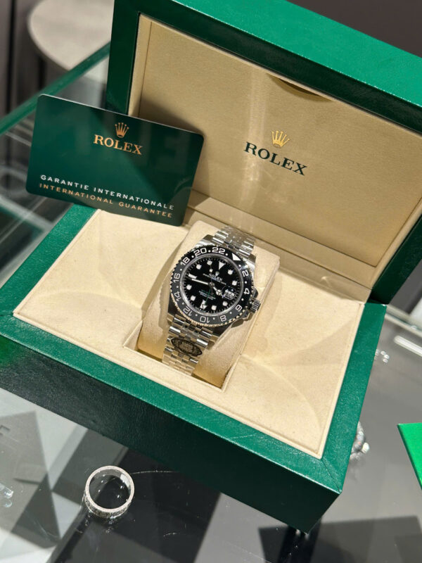 Đồng hồ Rolex GMT Master II 126710GRNR Bruce Wayne Replica 11 dây Jubilee nhà máy Clean 40mm (2)