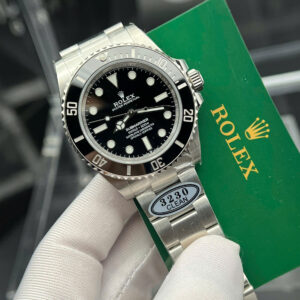 Đồng hồ Rolex Submariner No Date Replica 11 mặt đen nhà máy Clean 40mm (2)