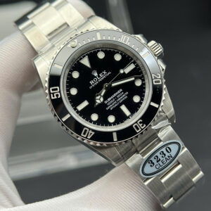 Đồng hồ Rolex Submariner No Date Replica 11 mặt đen nhà máy Clean 40mm (2)