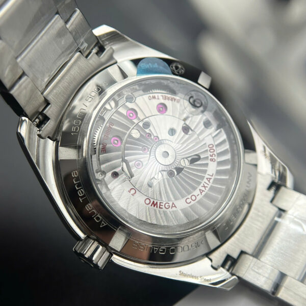 Omega Aqua Terra Replica 11 Mặt Đen Dây Kim Loại Nhà Máy VS 41mm (2)