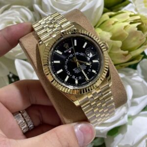 Đồng Hồ Rolex Sky-Dweller 336938-0005 nam chế tác bọc vàng 18k 40mm (4)