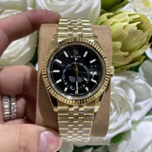 Đồng Hồ Rolex Sky-Dweller 336938-0005 nam chế tác bọc vàng 18k 40mm (4)