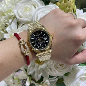 Đồng Hồ Rolex Sky-Dweller 336938-0005 nam chế tác bọc vàng 18k 40mm (4)