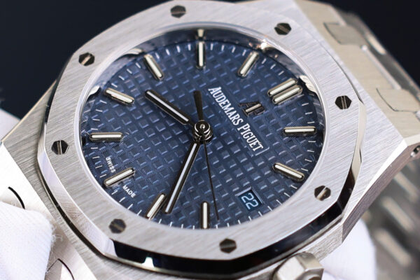 Đồng hồ Audemars Piguet Royal Oak Replica 11 nữ mặt xanh blue 34mm (2)