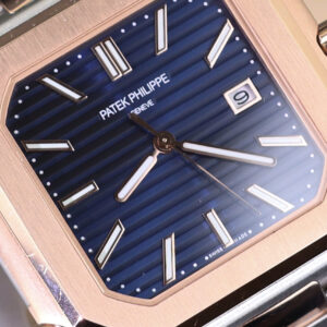 Đồng hồ Patek Philippe Replica 11 Cubitus 5821 mặt vuông màu xanh blue 45mm (2)