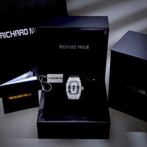 Đồng hồ Richard Mille RM07 nữ đính đá máy nhật Fake cao cấp 31x45mm