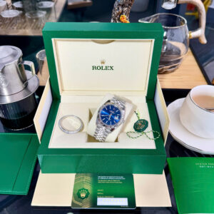 Đồng hồ Rolex DateJust 126334 Fake 11 mặt xanh blue nhà máy Clean 41mm (2)