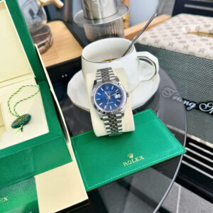 Đồng hồ Rolex DateJust 126334 Replica 11 mặt xanh blue nếp gấp nhà máy Clean 41mm (2)