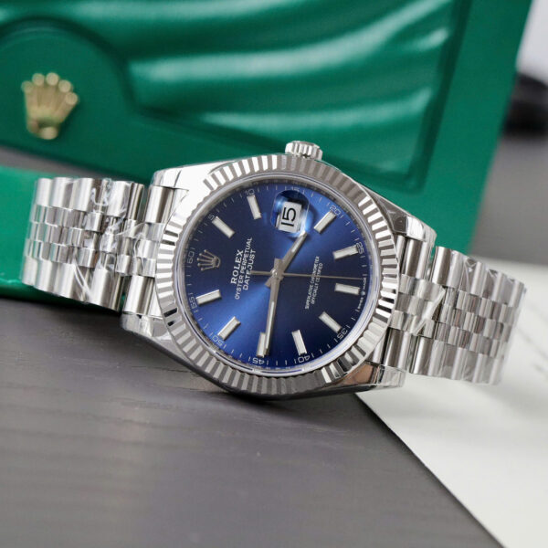 Đồng hồ Rolex DateJust 126334 Replica 11 mặt xanh blue nhà máy VS 41mm (2)