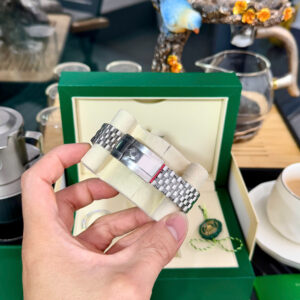 Đồng hồ Rolex DateJust Replica 11 mặt khảm xà cừ máy Clean 41mm (2)