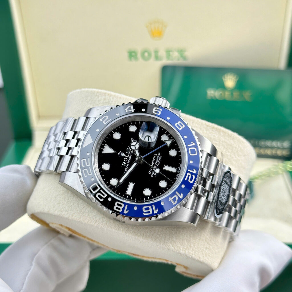 Đồng hồ Rolex GMT-Master II 126710BLNR Batgirl Replica 11 nhà máy Clean 40mm (2)