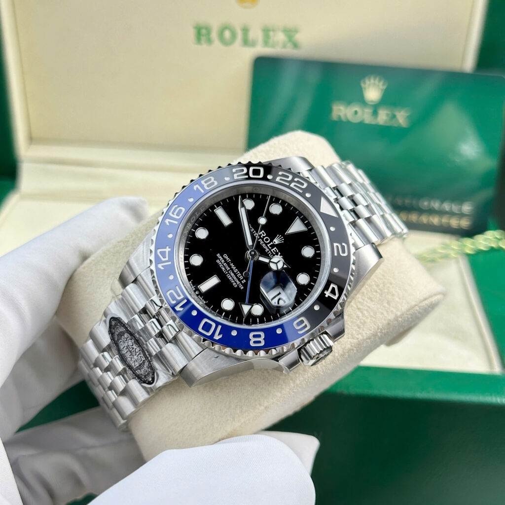 Đồng hồ Rolex GMT-Master II 126710BLNR Batgirl Replica 11 nhà máy Clean 40mm (2)