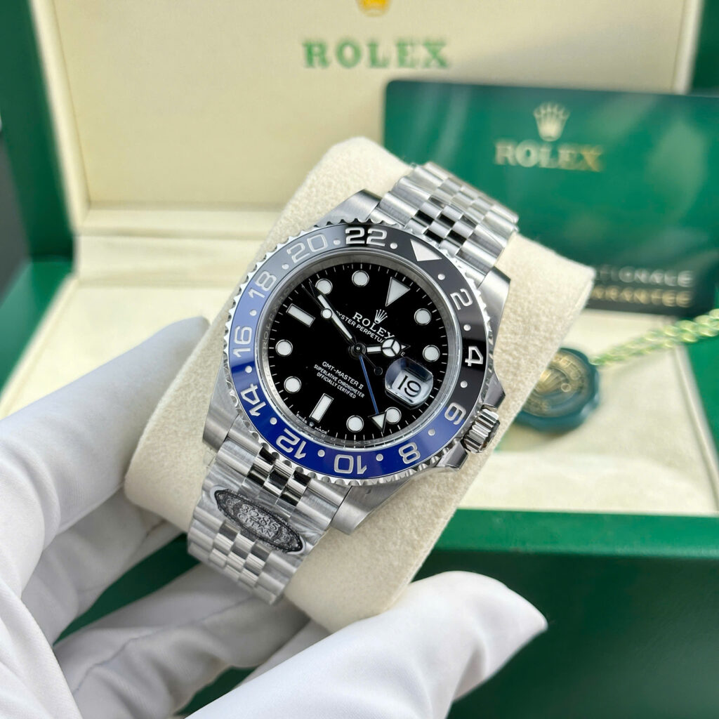 Đồng hồ Rolex GMT-Master II 126710BLNR Batgirl Replica 11 nhà máy Clean 40mm (2)