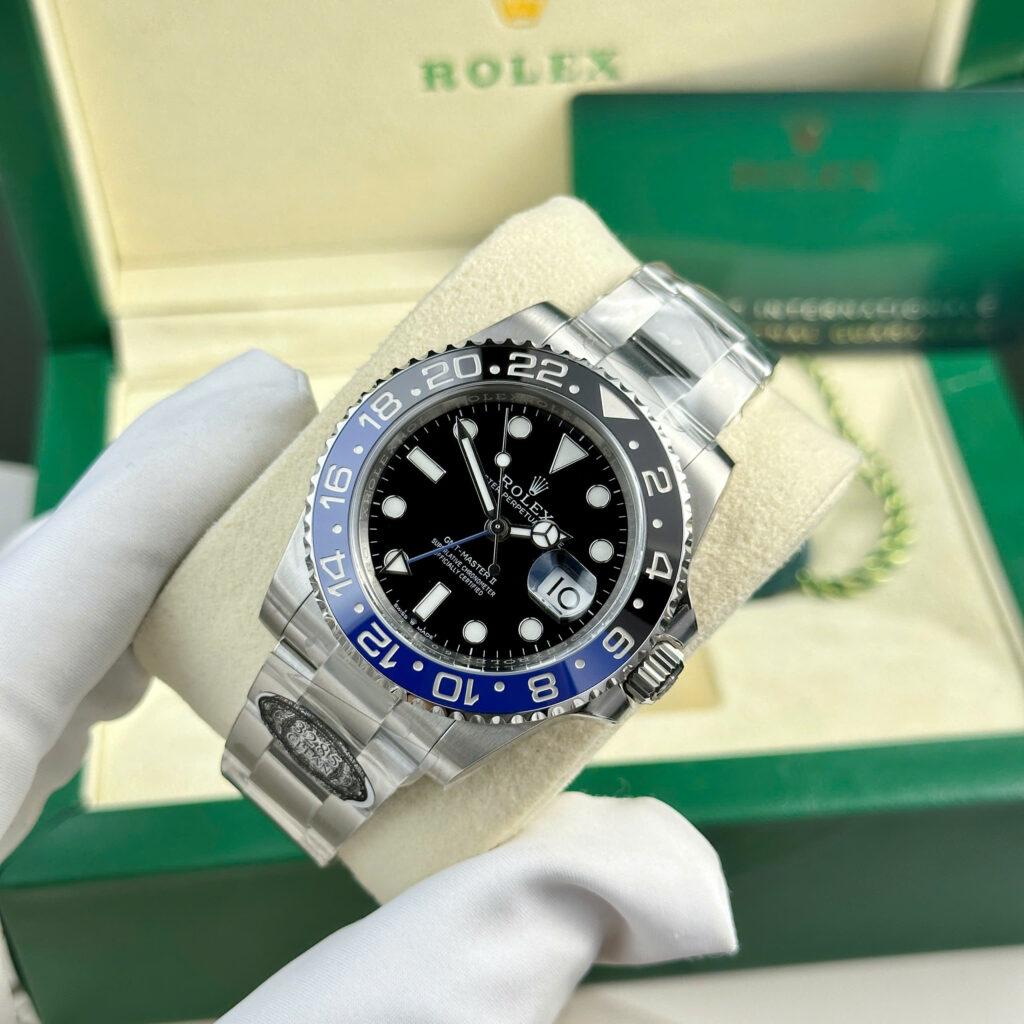 Đồng hồ Rolex GMT-Master II 126710BLNR Batman Replica 11 nhà máy Clean 40mm (2)