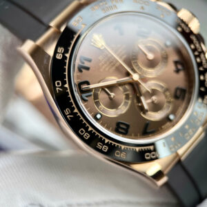 Rolex Daytona 116515LN Gold Wrapped Replica 11 Watch Chocolate Dial Arabic Numerals 40mm (1)