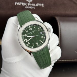 Đồng hồ Patek Philippe Aquanaut 5168 Replica 11 màu xanh lá cây nhà máy 3K 44 (2)