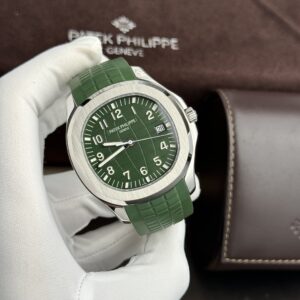 Đồng hồ Patek Philippe Aquanaut 5168 Replica 11 màu xanh lá cây nhà máy 3K 44 (2)