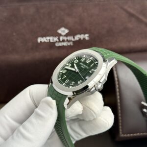 Đồng hồ Patek Philippe Aquanaut 5168 Replica 11 màu xanh lá cây nhà máy 3K 44 (2)