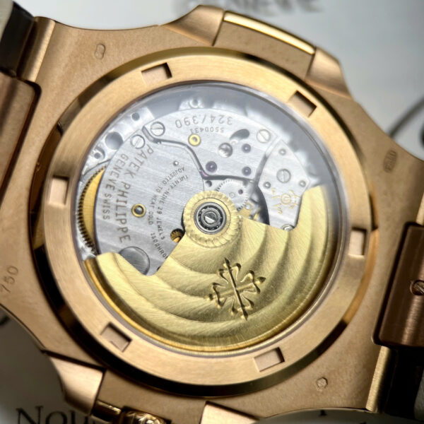 Đồng hồ Patek Philippe Nautilus 5711 Rep 11 mặt xám dây da nhà máy 3K 40mm (2)