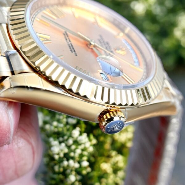 Đồng hồ Rolex Day-Date Super Fake 11 nam mặt vàng champagne 40mm (2)